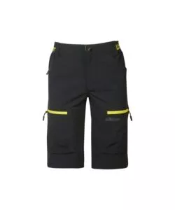Pantalone da lavoro corto u-power 'ares' black carbon taglia 2xl
