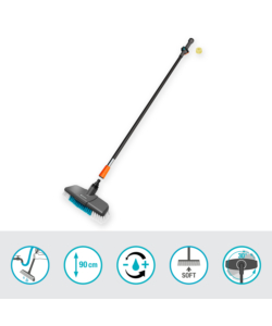 Outlet - usato per prova - set manico per pulizia gardena "cleansystem hard" per superfici resistenti