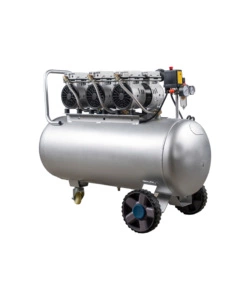 Outlet - usato per prova - compressore aria silenziato hyundai 100l 3hp - cod. 65704
