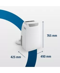 Outlet - difetti estetici - climatizzatore portatile caldo freddo olimpia splendid "dolceclima air pro 14 hp wifi" 14000 btu
