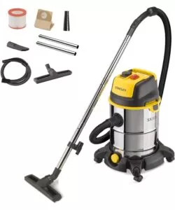 Outlet - usato per prova - aspiratore solidi liquidi elettrico stanley 'sxvc30xtde' 1600w 30lt 36,5 l/s
