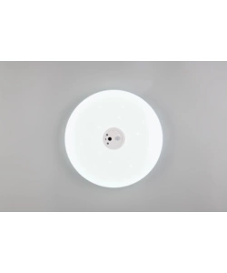 Plafoniera led "vedera" bianca con videocamera 6000k Ø40 cm
