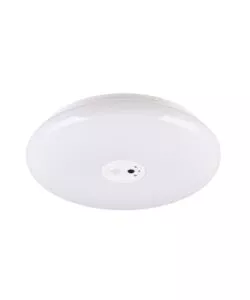 Plafoniera led 'vedera' bianca con videocamera 6000k 40 cm