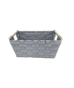 Cestino in tnt easy system 'medio' grigio 42x27,5x20,5 cm