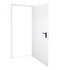 Porta multiuso reversibile tamburata "tv" bianco antigraffio 80x200 cm