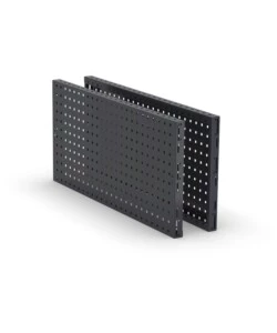 Kit 2 pannelli forati fami 'linea 391' per banco da lavoro in lamiera antracite 95x40x45,6 cm
