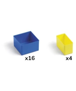 Kit cassettiere divisorio fami per cassetti garage 'linea 391' in polipropilene 16+4 contenitori