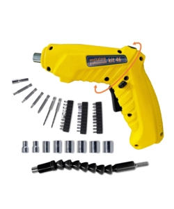 Avvitatore a batteria 'professional' con valigetta e kit 46 accessori