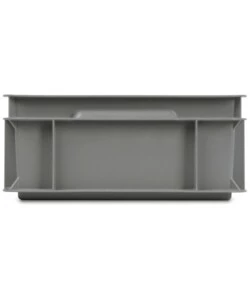 Contenitore europallet fami "euro box" in polipropilene grigio 40x30x13 cm
