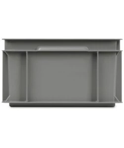 Contenitore europallet fami "euro box" in polipropilene grigio 40x30x17 cm