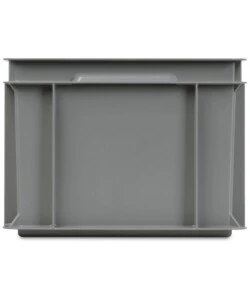 Contenitore europallet fami "euro box" in polipropilene grigio 40x30x22 cm