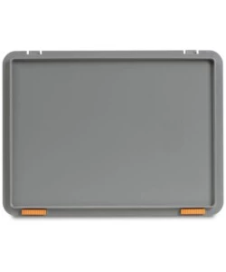Coperchio per euro box fami con chiusura in polipropilene grigio 40x30x3 cm