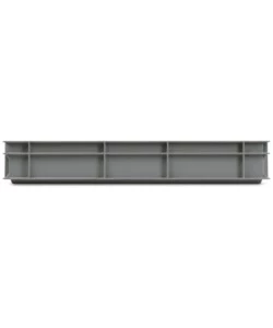 Contenitore europallet fami "euro box" in polipropilene grigio 60x40x10 cm