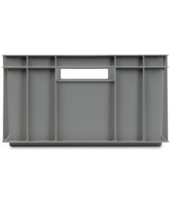 Contenitore europallet fami "euro box" in polipropilene grigio 60x40x22 cm