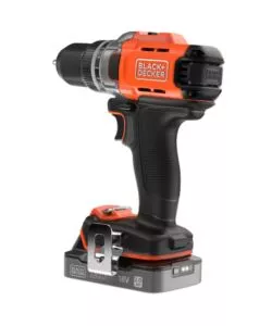 Kit trapano avvitatore a batteria black+decker "bcd383d2xk-qw" batteria inclusa 18v