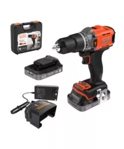 Trapano a percussione brushless a batteria valex 'p tap b12', 12v con batteria 2 ah e caricabatterie