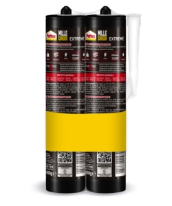 Adesivo di montaggio monocomponente flessibile pattex "millechiodi" 2x460g