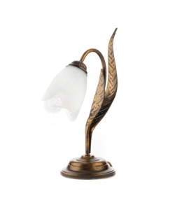 Onli Bronzo Lampada Da Tavolo 1 Luce "Sonia" E14