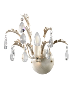 Onli Avorio Applique 1 Luce "Cesta" E14