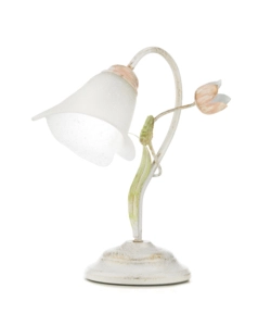 Onli Bianco Lampada Da Tavolo 1 Luce "Wilma" E14