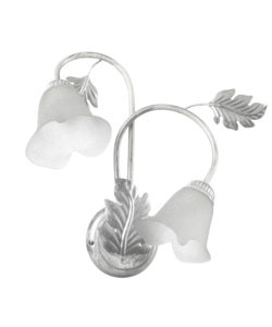 Onli Argento Applique 2 Luci "Marilena" E14