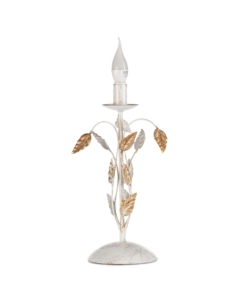 Onli Avorio Lampada Da Tavolo 1 Luce "Collana" E 14