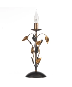 Onli Bronzo Lampada Da Tavolo 1 Luce "Collana" E14