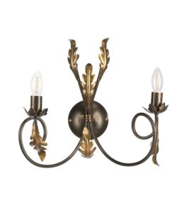 Bronzo Applique 2 Luci Onli "Gretel" E14