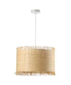 Onli Marrone Lampadario 1 Luce "Fringilla" E27