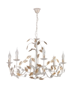 Onli Avorio Lampadario 6 Luci "Collana" E14