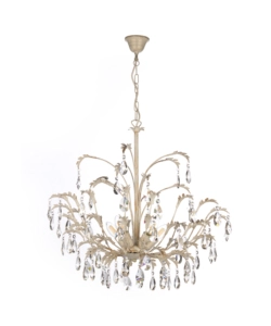 Onli Avorio Lampadario 5 Luci "Cesta" E14