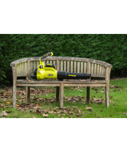 Soffiatore a batteria con turbine jet ryobi "ry36blxa-140p" batterie incluse 2x4ah 36v