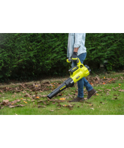 Soffiatore a batteria con turbine jet ryobi "ry36blxa-140p" batterie incluse 2x4ah 36v