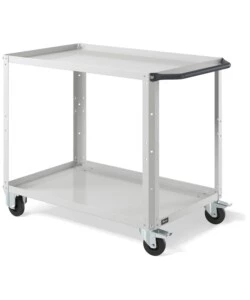 Carrello da officina fami 'clever small' con tre ripiani in acciaio grigio 90,8x51,5x81,9 cm