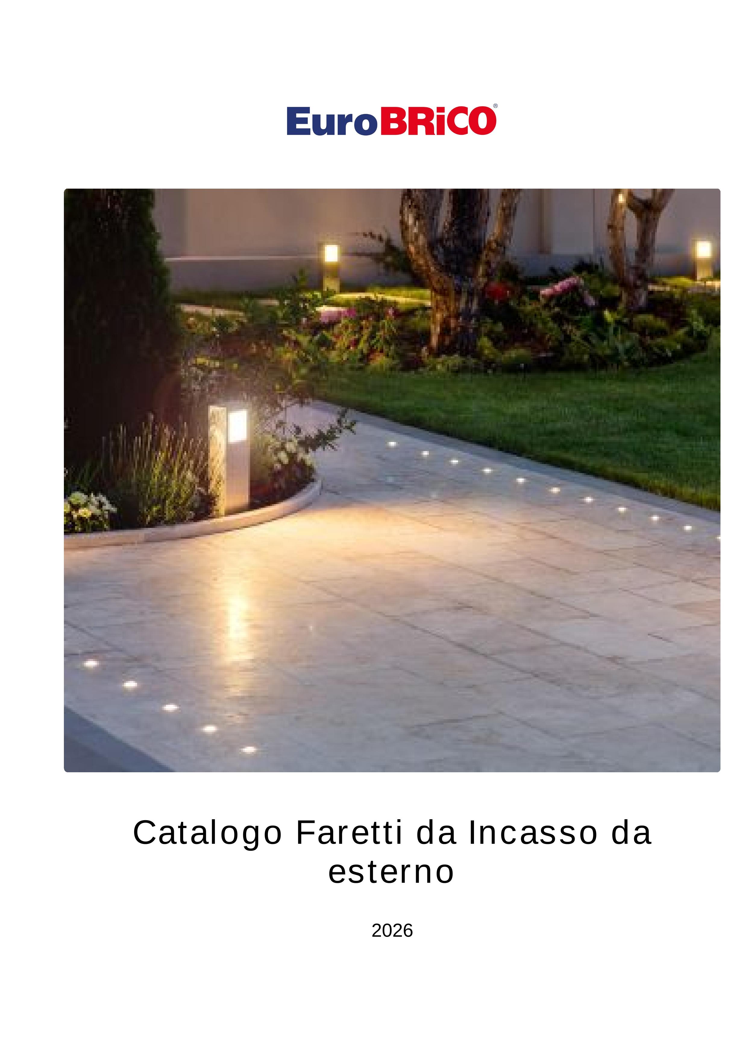 Catalogo Faretti da Incasso da Esterno