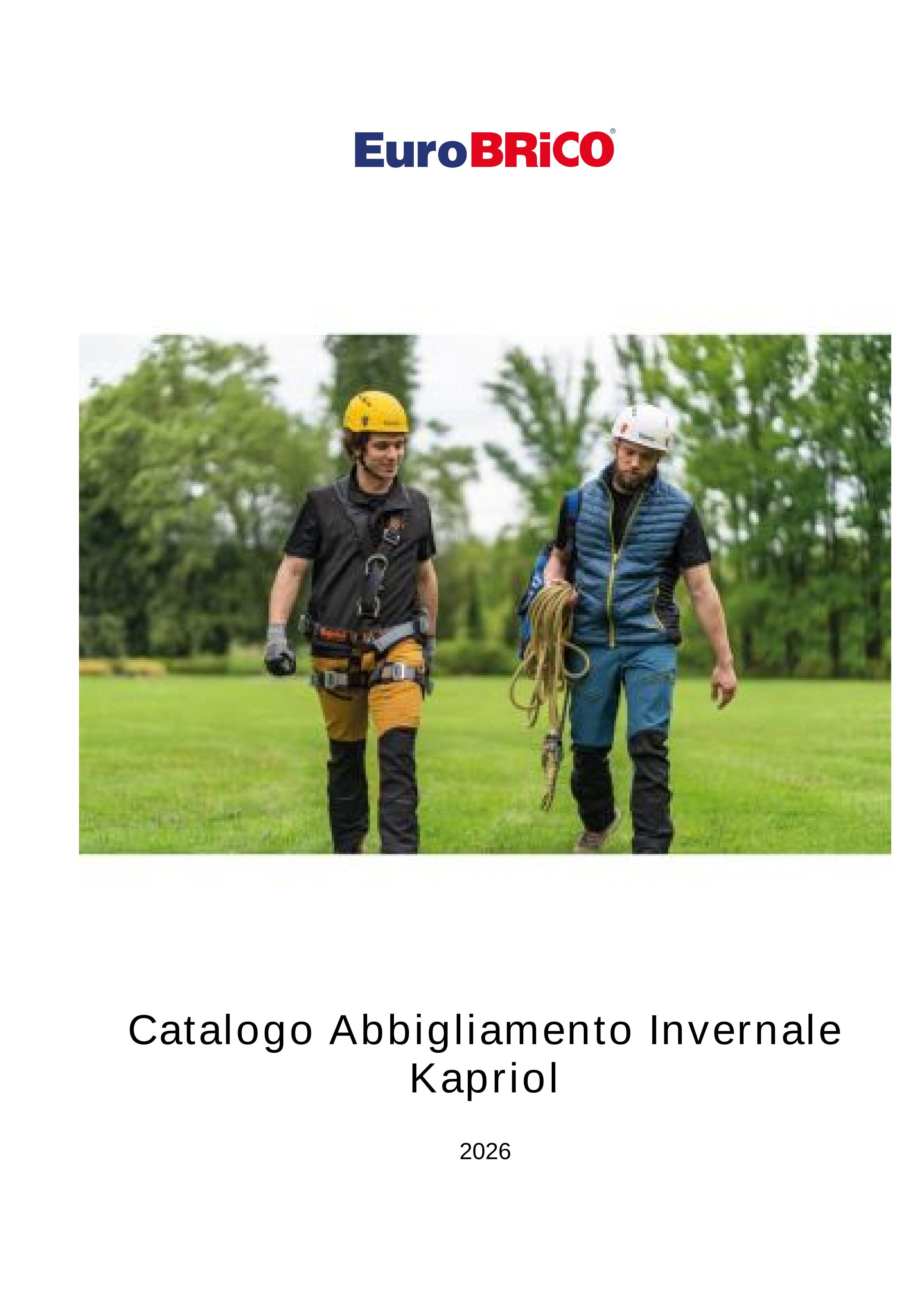 Catalogo Abbigliamento Invernale Kapriol