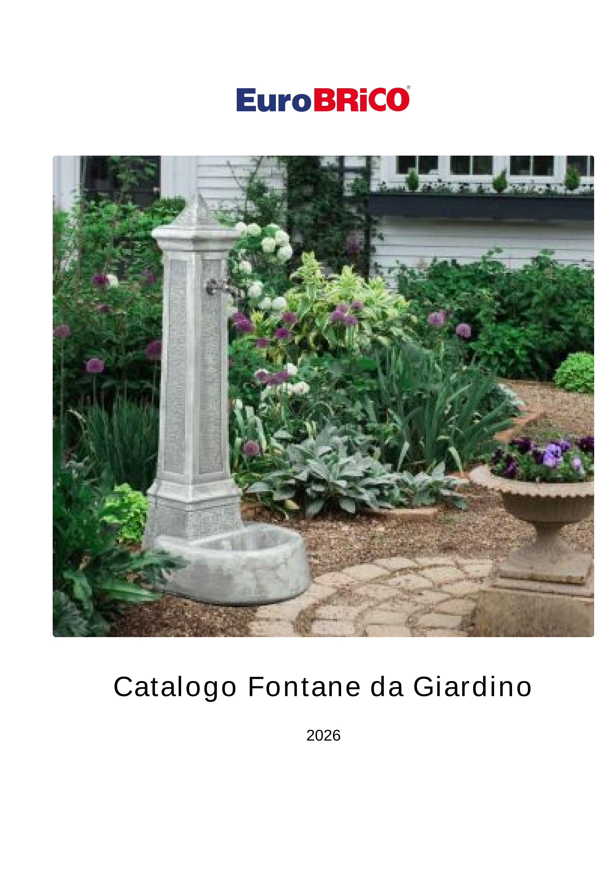 Catalogo Fontane da Giardino