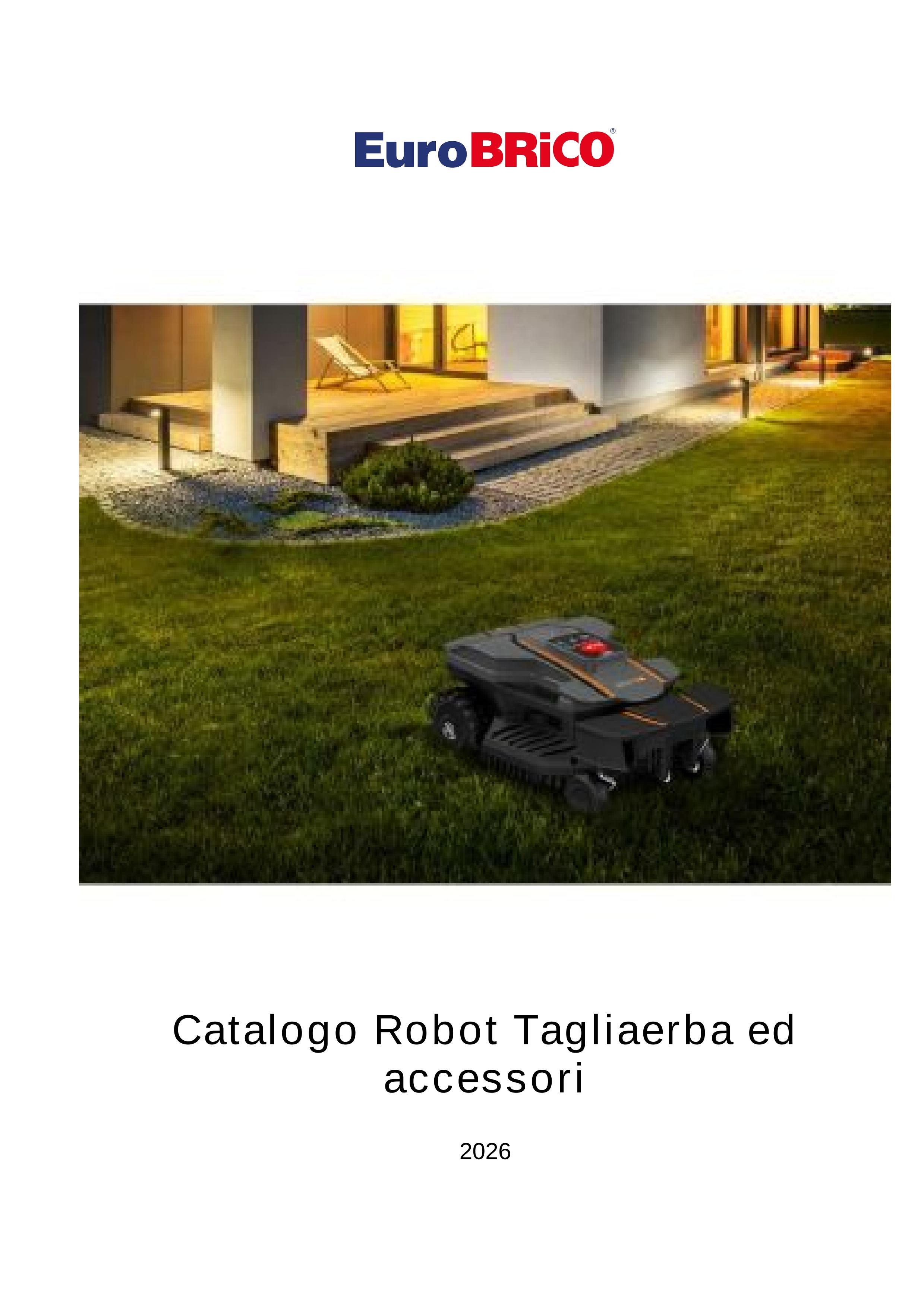 Catalogo Robot Tagliaerba ed Accessori