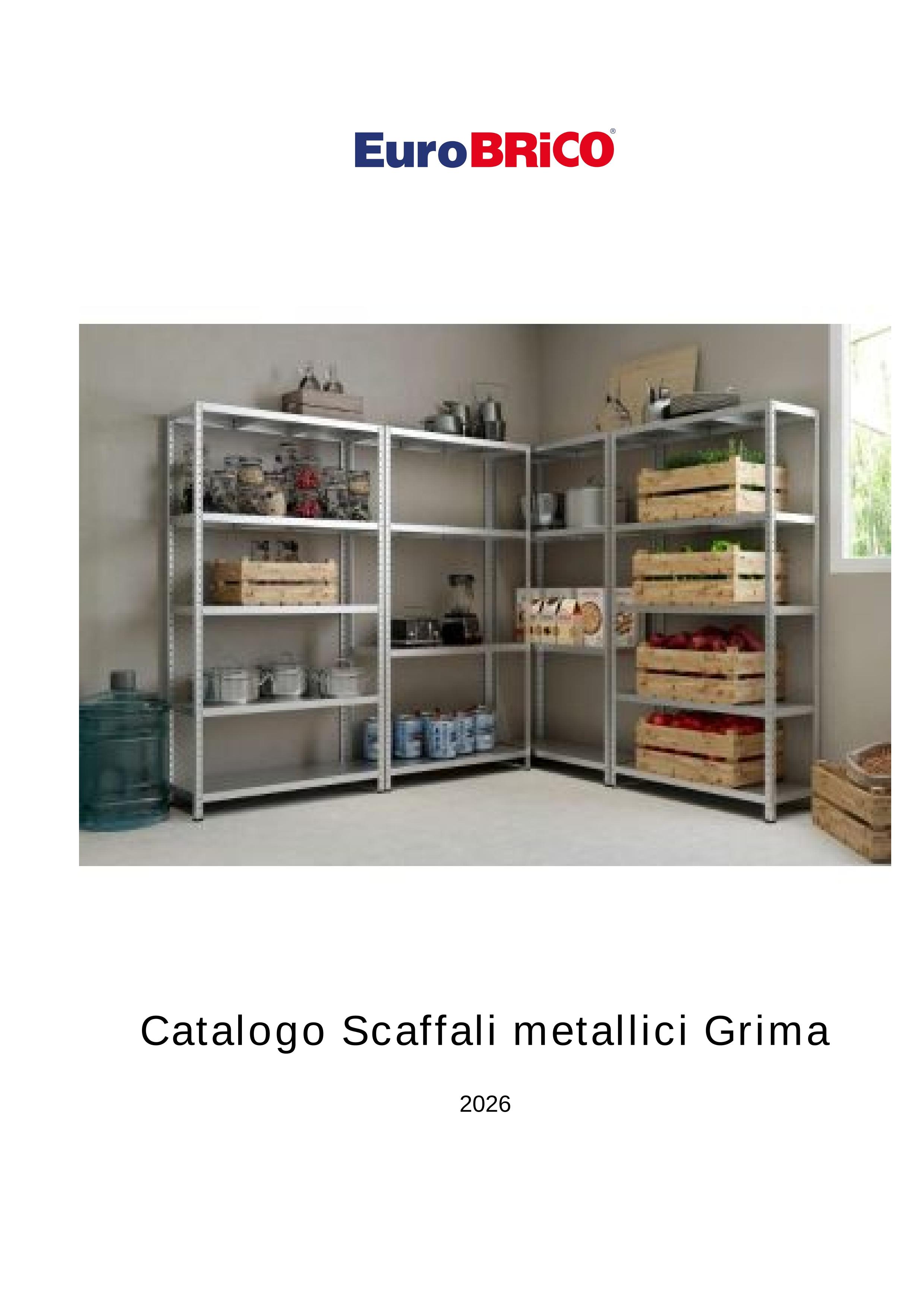 Catalogo Scaffali metallici Grima