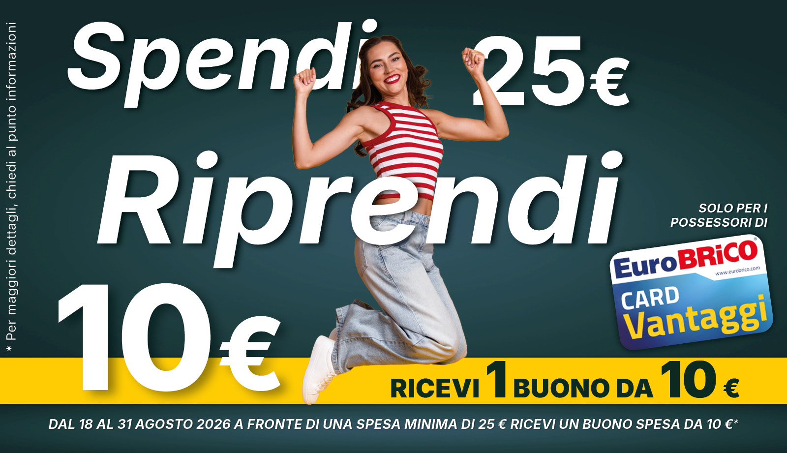 Banner 768X442 Px Possessori Card Vantaggi Euro Brico