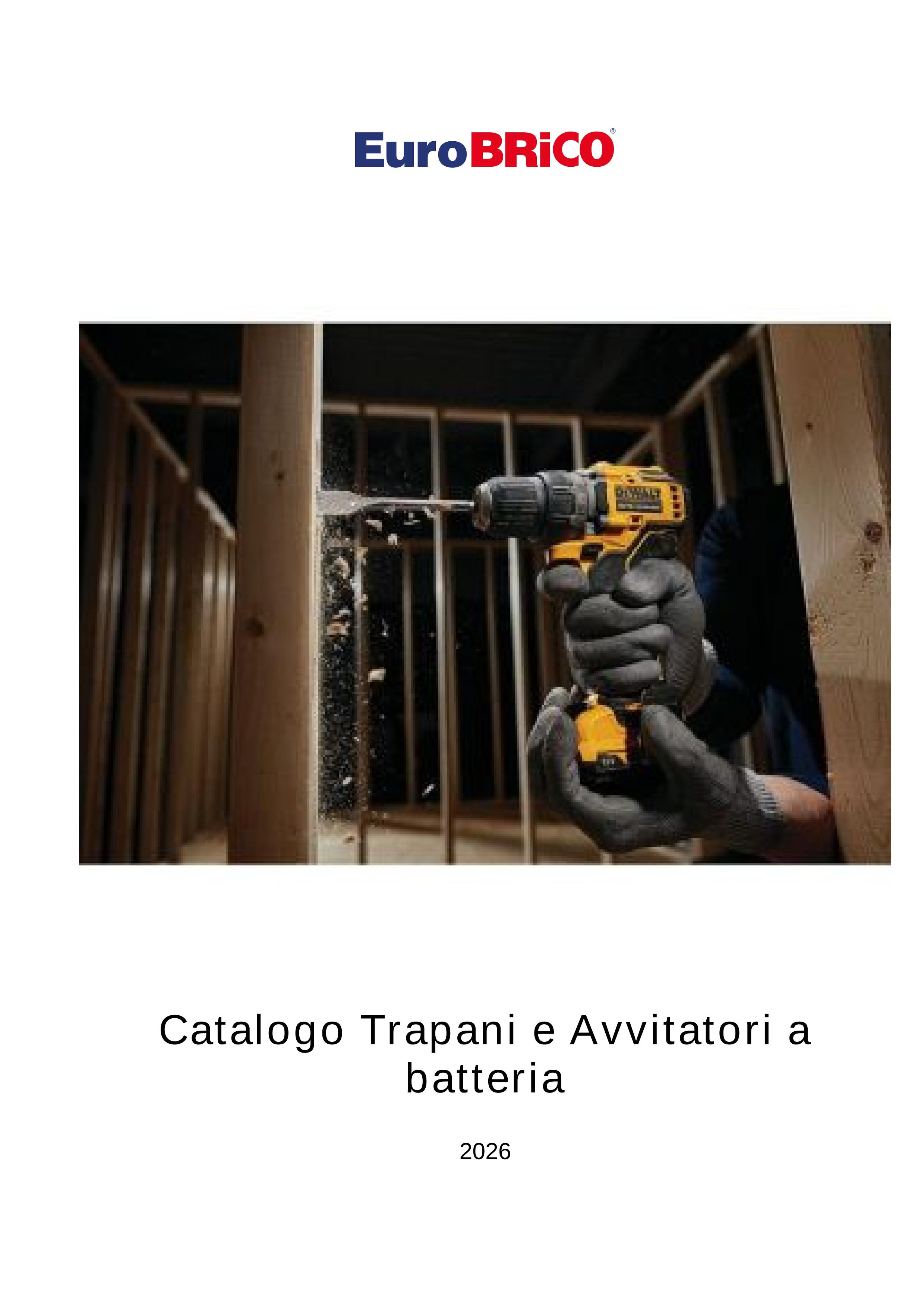 Catalogo Trapani e Avvitatori a Batteria