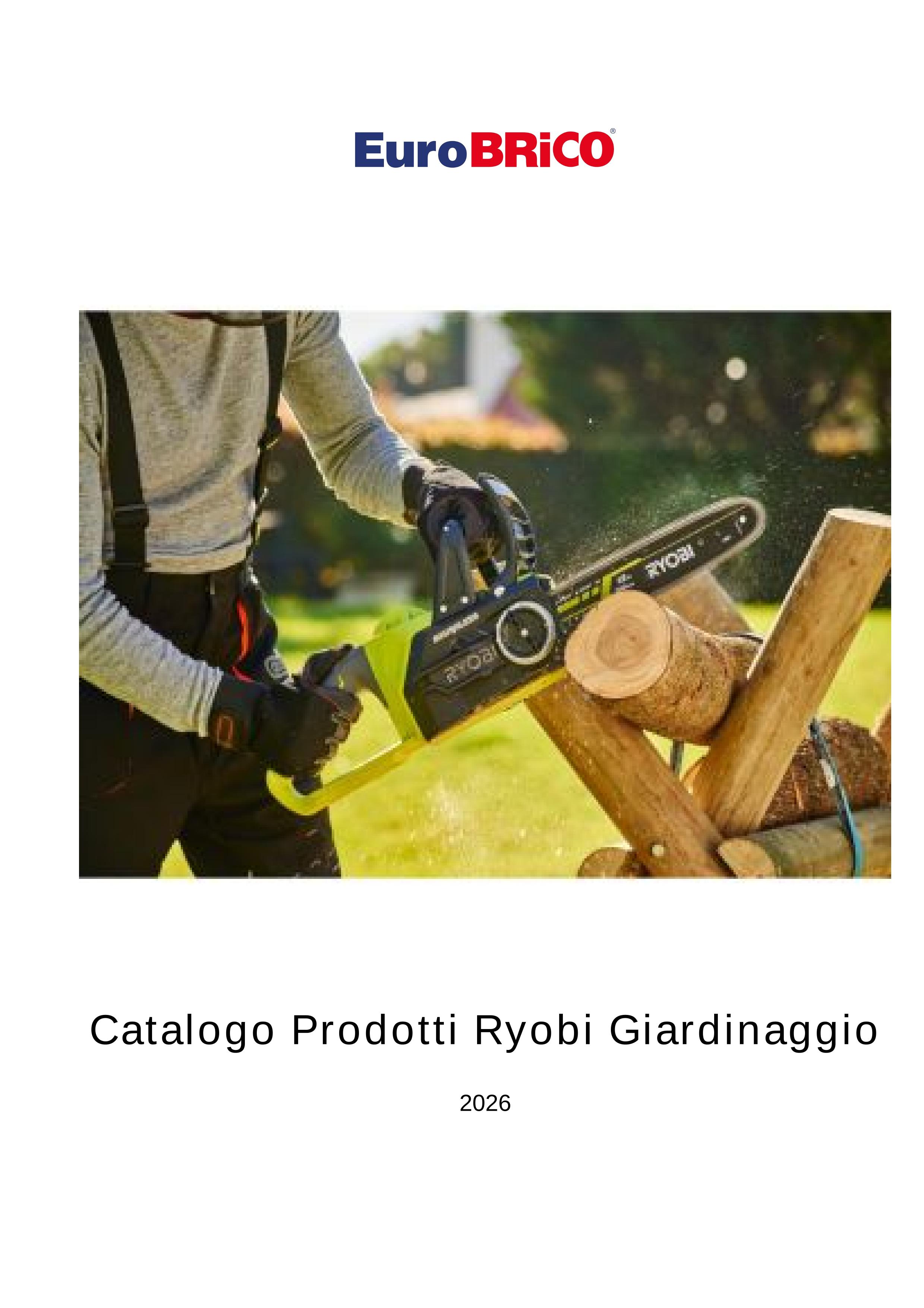 Catalogo Prodotti Ryobi Giardinaggio