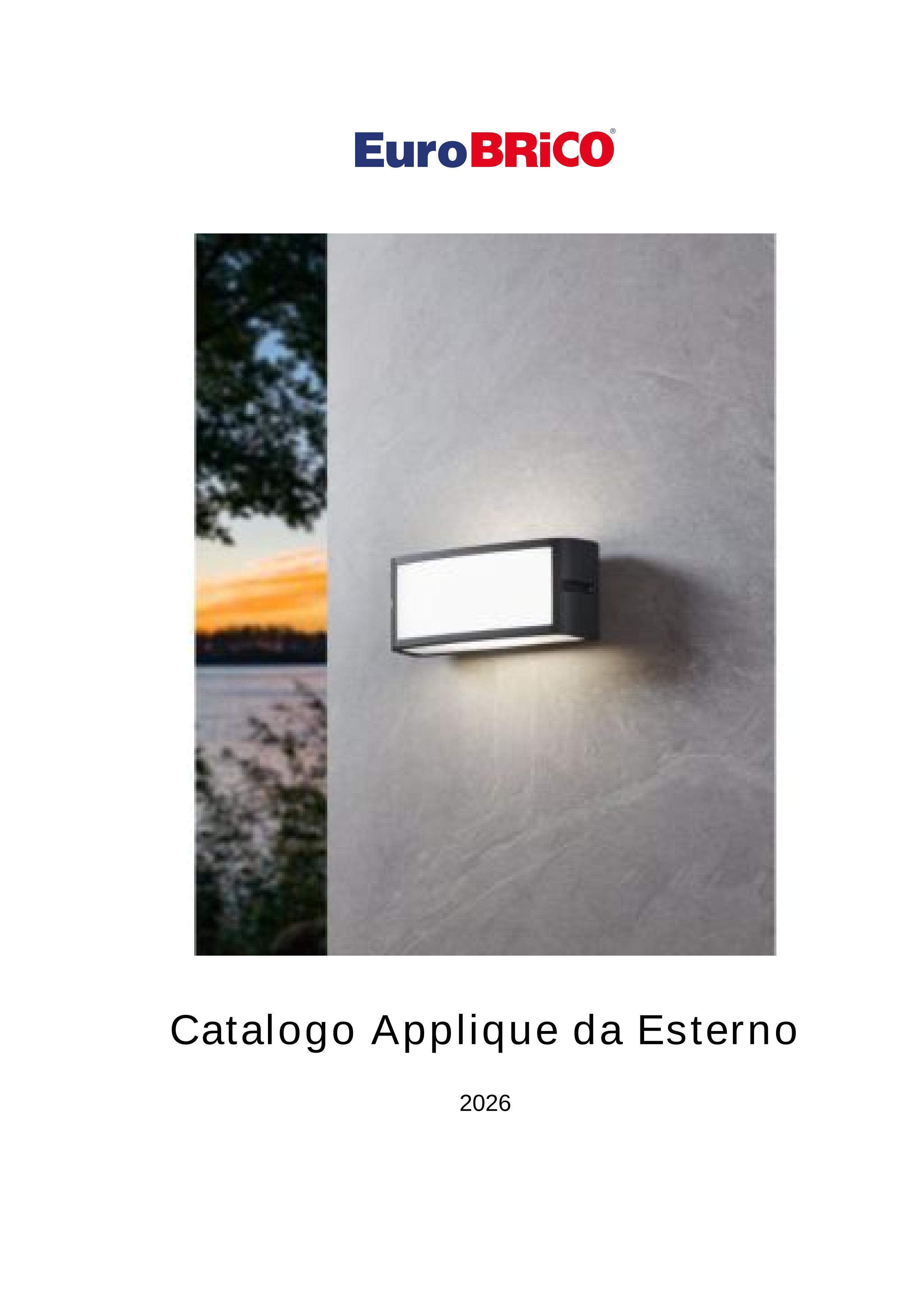 Catalogo Applique da Esterno