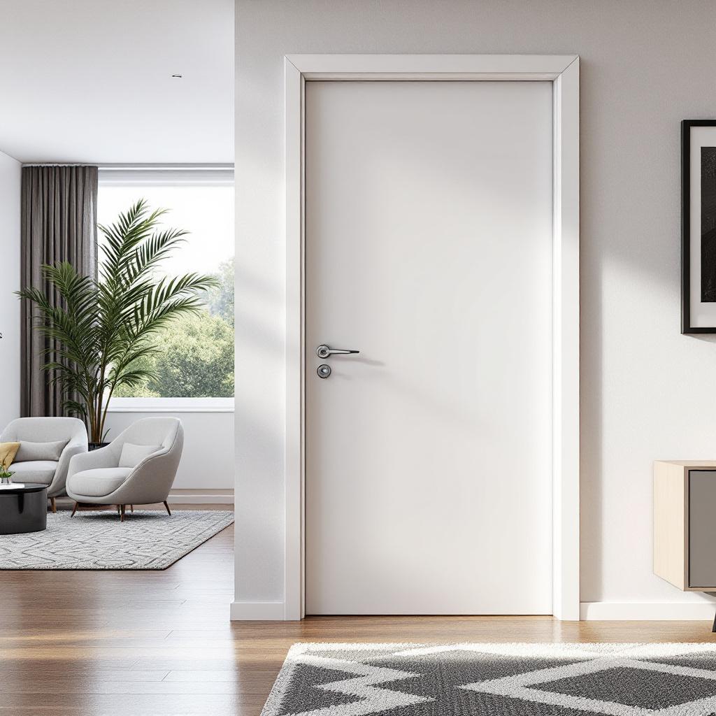 Porta In Legno Bianco