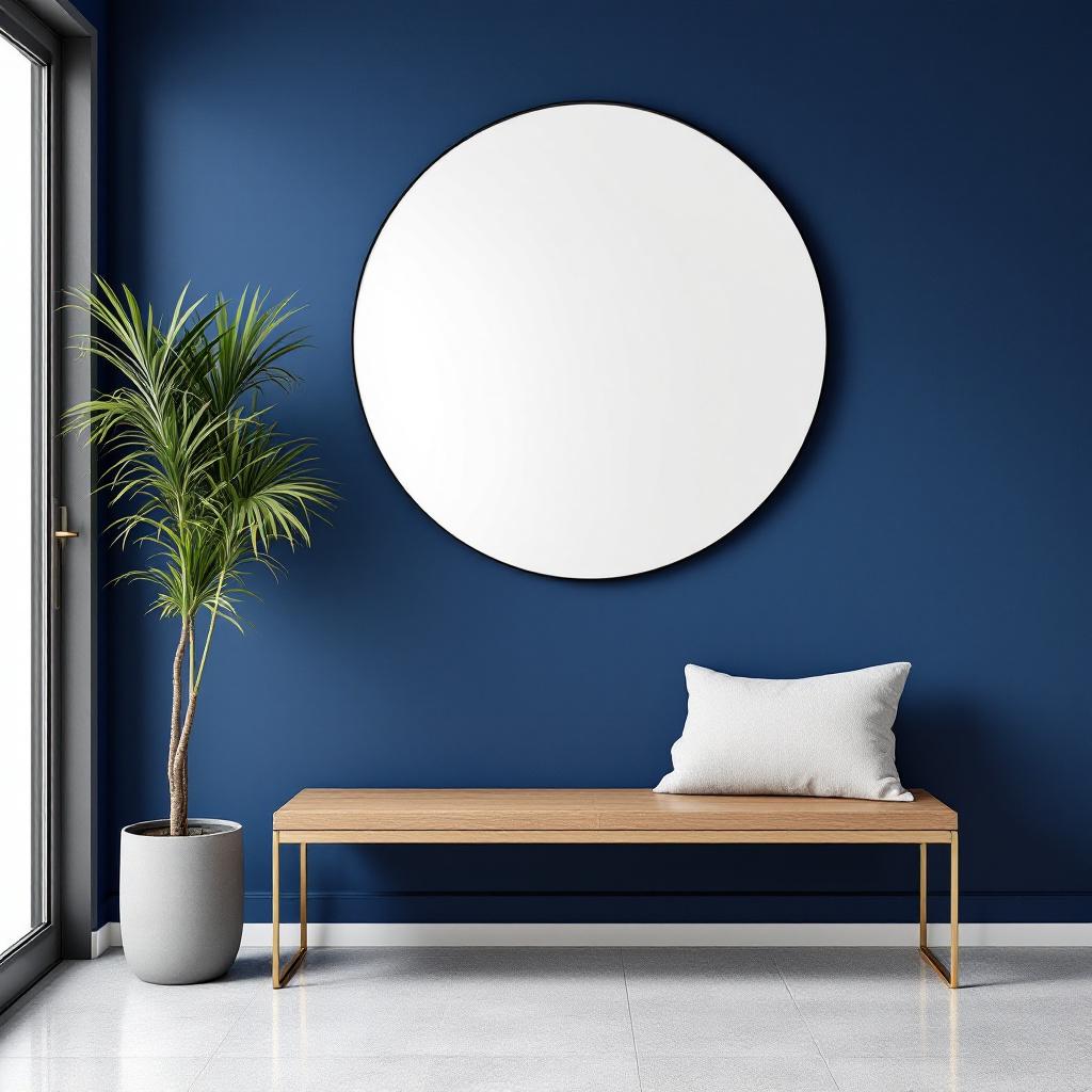 Parete Colorata Ingresso