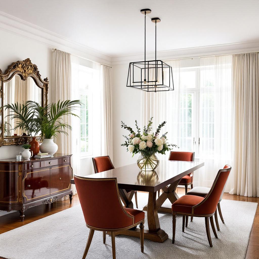 Moderno E Classico Sala Da Pranzo