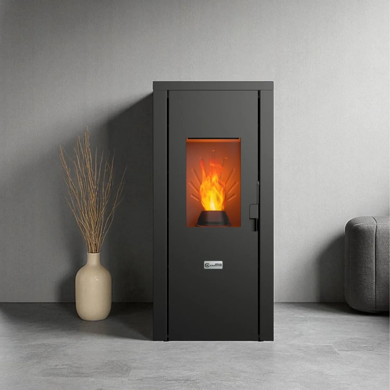 Come Riscaldare Casa Senza Termosifoni Stufa Nera
