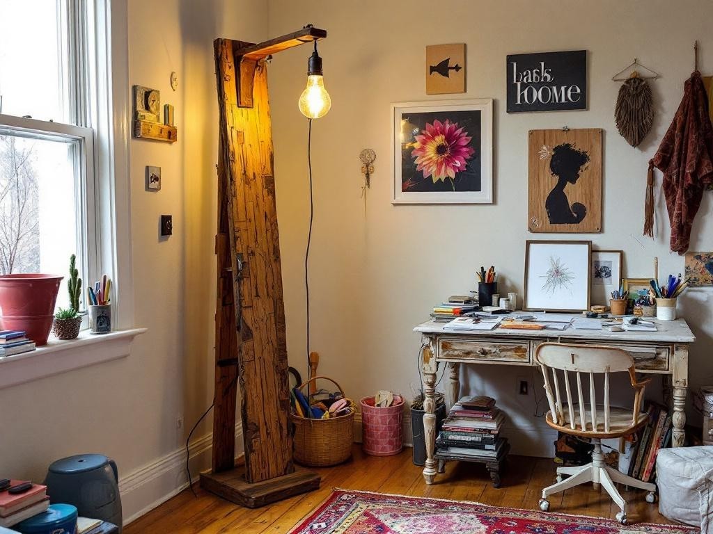 Lampada Da Terra Fai Da Te Photoroom