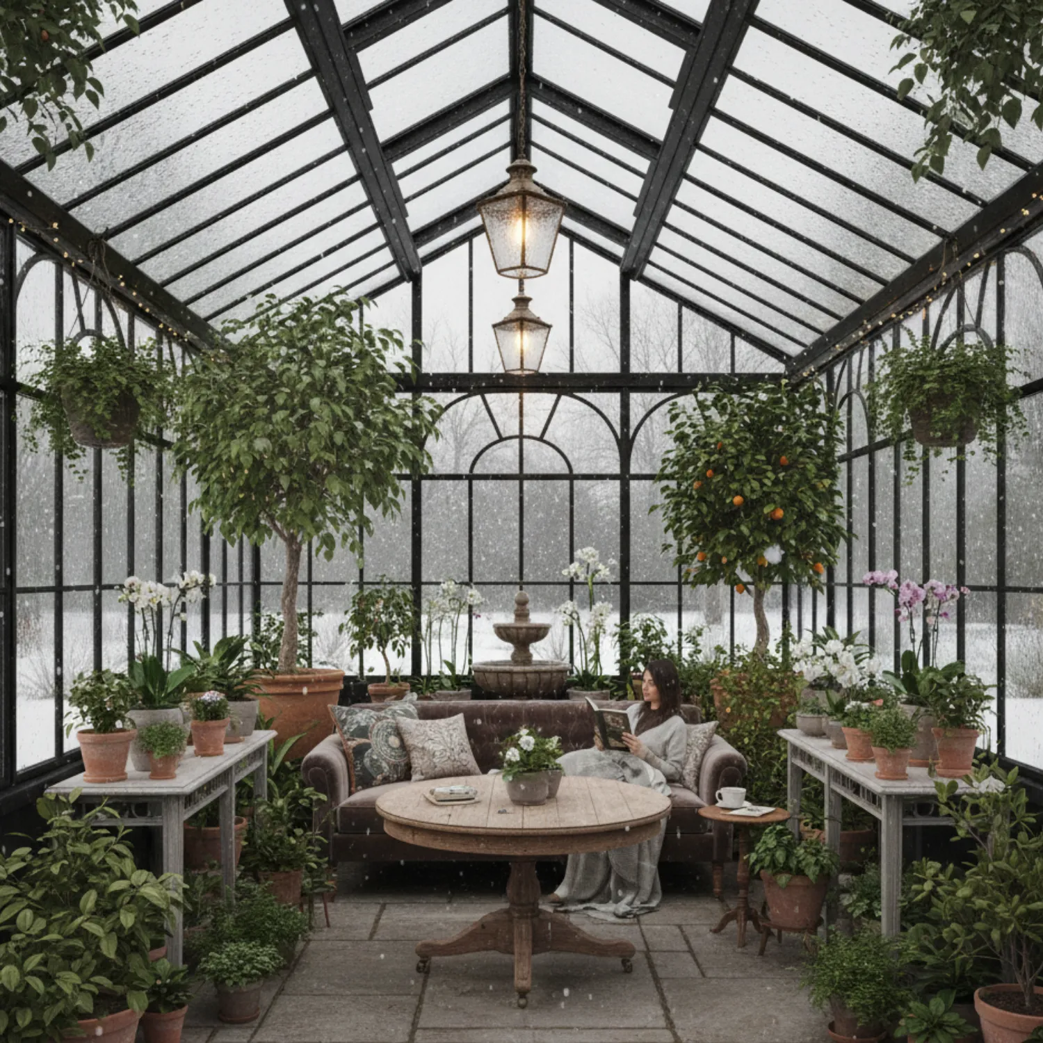 Giardino Inverno Serra
