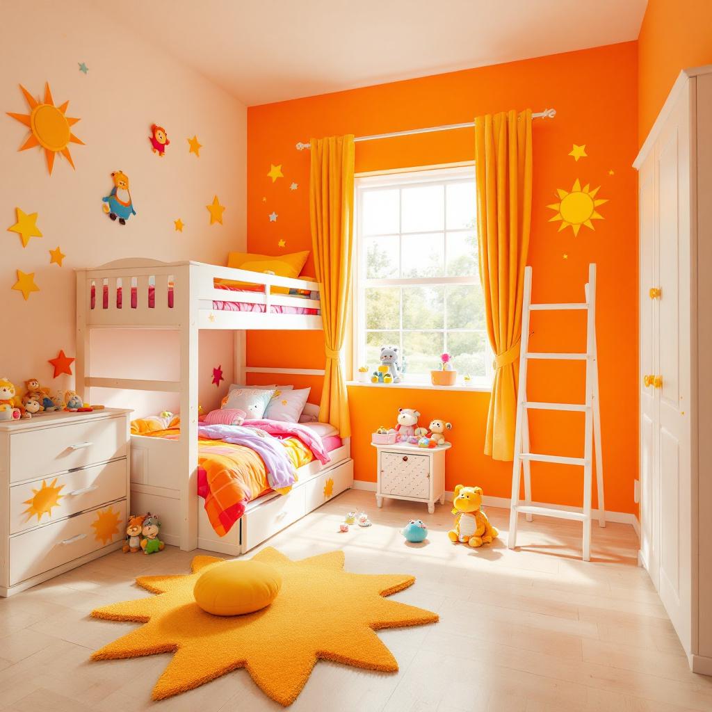 Parete Colorata In Camera